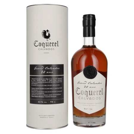 Coquerel Grand Calvados 20 Ans 42% Vol. 0,7l in Geschenkbox | Schnapps | 🌾 Whisky Ambassador | Online Shop