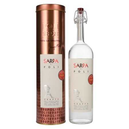 Poli Grappa Sarpa di Poli 40% Vol. 0,7l in Tinbox