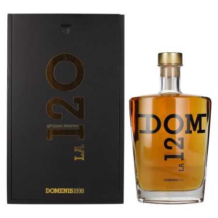 Domenis 1898 LA 120 Grappa Riserva 41,2% Vol. 0,7l in Wooden Box | Grappa | 🌾 Whisky Ambassador | Online Shop