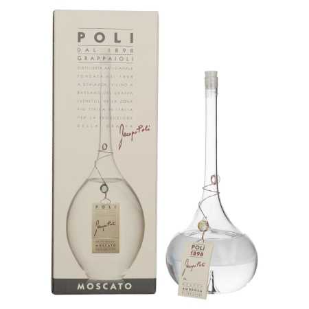 🌾Poli Grappa Amorosa di Settembre Vespaiolo 40% Vol. 0,5l in Giftbox 