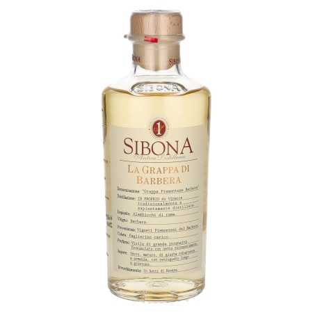 Sibona La Grappa di BARBERA 40% Vol. 0,5l | Grappa | 🌾 Whisky Ambassador | Online Shop