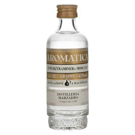 🌾Marzadro AROMATICA Grappa 41% Vol. 0,05l | Whisky Ambassador
