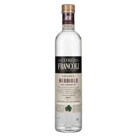 Luigi Francoli Grappa di Nebbiolo 41,5% Vol. 0,7l