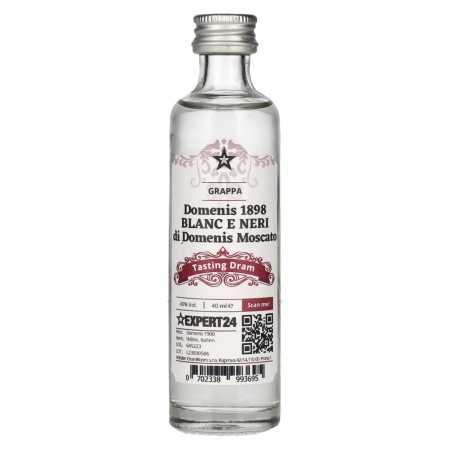 Domenis 1898 BLANC E NERI di Domenis Moscato Grappa 40% Vol. 0,04l