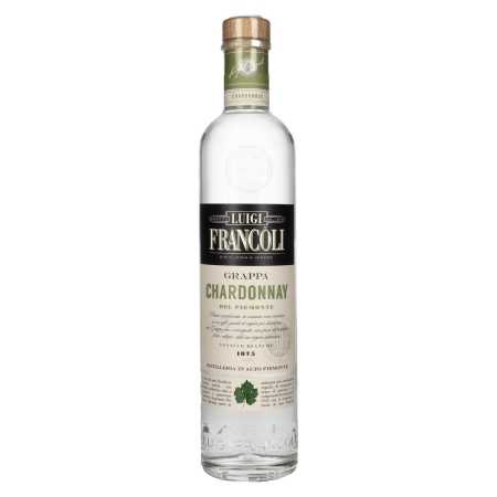 Luigi Francoli Grappa del Piemonte Chardonnay 41,5% Vol. 0,7l | Grappa | 🌾 Whisky Ambassador | Online Shop