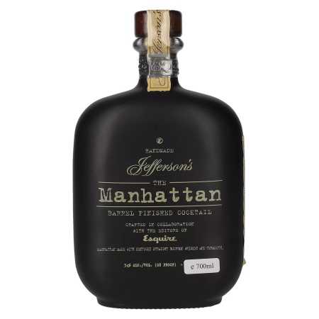 Jefferson's Crafted MANHATTEN Barrel Finished Cocktail 34% Vol. 0,7l | Pripravljeno za pitje | 🌾 Whisky Ambassador | Online Shop