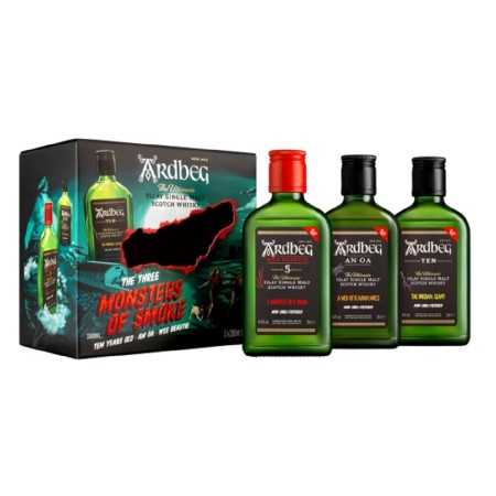 Ardbeg The Three Monsters Trio Pack 3x20cl 🌾 Whisky Ambassador 