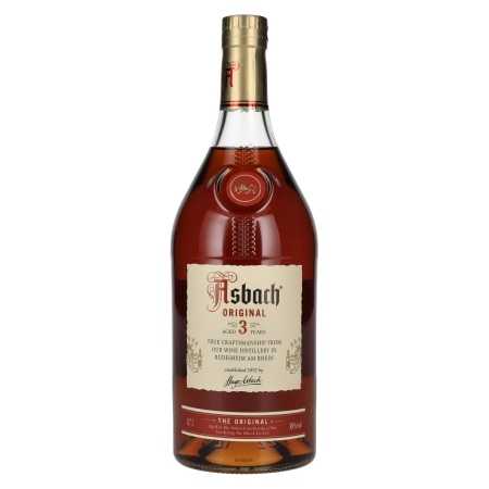 Asbach Original 3 Jahre 38% Vol. 0,7l | Weinbrand | 🌾 Whisky Ambassador | Online Shop