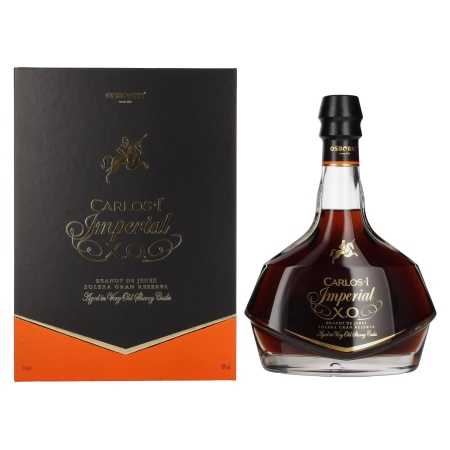 🌾Carlos I Imperial X.O. Solera Gran Reserva Brandy de Jerez 40% Vol. 0,7l in Giftbox 