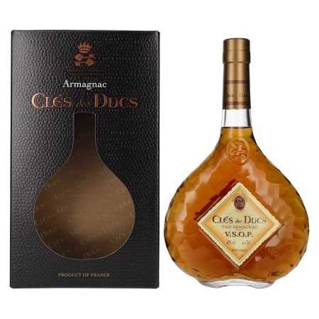 Clés des Ducs Vieil Armagnac V.S.O.P. 40% Vol. 0,7l in Geschenkbox | Weinbrand | 🌾 Whisky Ambassador | Online Shop