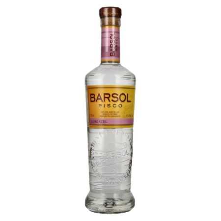 🌾Barsol Pisco PURO MOSCATEL 41,3% Vol. 0,7l | Whisky Ambassador