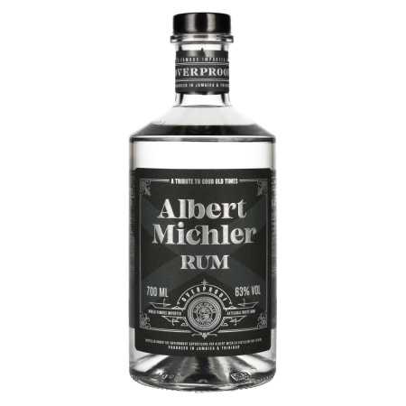 🌾Albert Michler Rum Overproof Artisanal White Rum 63% Vol. 0,7l | Whisky Ambassador