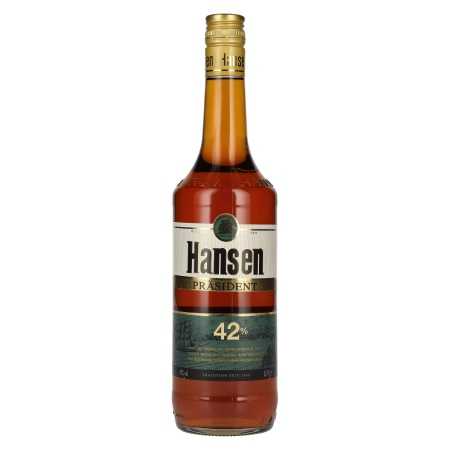 Hansen PRÄSIDENT 42% Vol. 0,7l | Acheter du rhum | 🌾 Whisky Ambassador | Online Shop