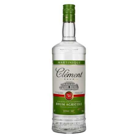 Clément Rhum Agricole Blanc 50% Vol. 1l | Comprar ron | 🌾 Whisky Ambassador | Online Shop