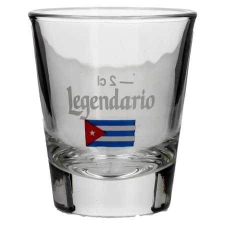 Legendario Shotglas mit Eichung 2 cl | Comprar rum | 🌾 Whisky Ambassador | Online Shop