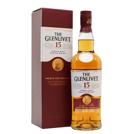 The Glenlivet 15 Years Old FRENCH OAK RESERVE 40% Vol. 0,7l in Giftbox | Buy whisky | 🌾 Whisky Ambassador | Online Shop