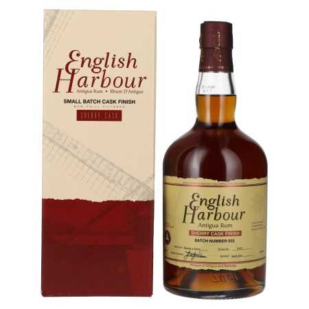 English Harbour SHERRY CASK FINISH Antigua Rum Small Batch 003 46% Vol. 0,7l in Geschenkbox | Blended Rum | 🌾 Whisky Ambassador | Online Shop