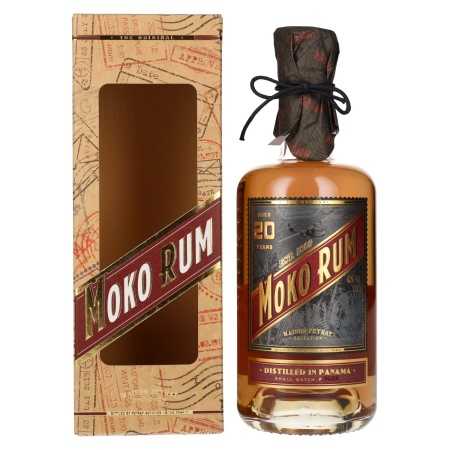 Moko Rum 20 Years Old 42% Vol. 0,7l in Geschenkbox | Jauktais rums | 🌾 Whisky Ambassador | Online Shop