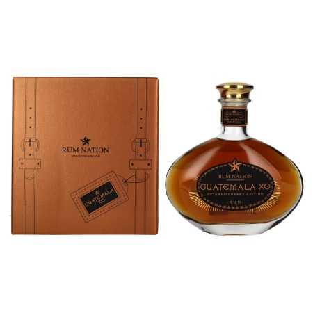 Rum Nation Guatemala XO 20th Anniversary Edition 40% Vol. 0,7l in Geschenkbox | Amestec de rom | 🌾 Whisky Ambassador | Online Shop