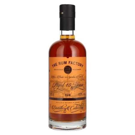 The Rum Factory 15 Years Old Rum 43% Vol. 0,7l | Ron mezclado | 🌾 Whisky Ambassador | Online Shop