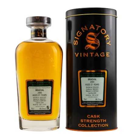 🥃Braeval 2000 Signatory Cask Strength Whisky | Viskit.eu