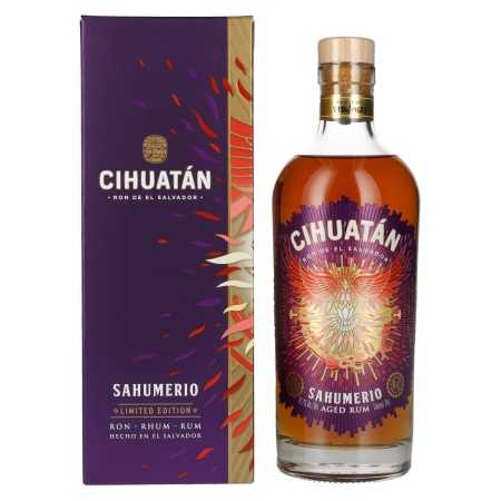 Cihuatán SAHUMERIO Rum Limited Edition 45,2% Vol. 0,7l in Geschenkbox | Amestec de rom | 🌾 Whisky Ambassador | Online Shop