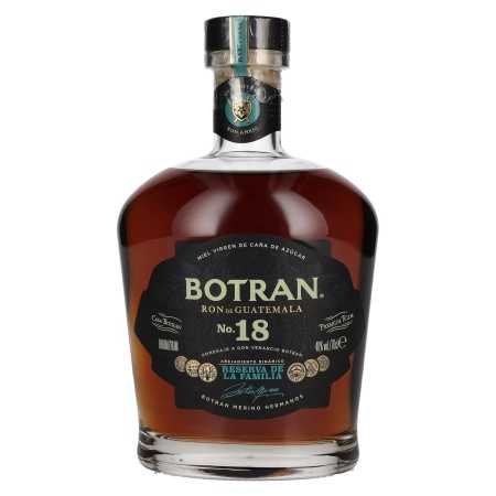 Botran Ron Añejo No. 18 Reserva de la Familia 40% Vol. 0,7l | Segatud rumm | 🌾 Whisky Ambassador | Online Shop