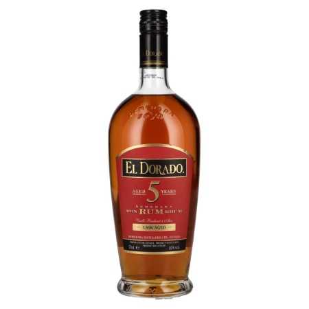 El Dorado 5 Years Old Cask Aged Demerara Rum 40% Vol. 0,7l | Ron mezclado | 🌾 Whisky Ambassador | Online Shop