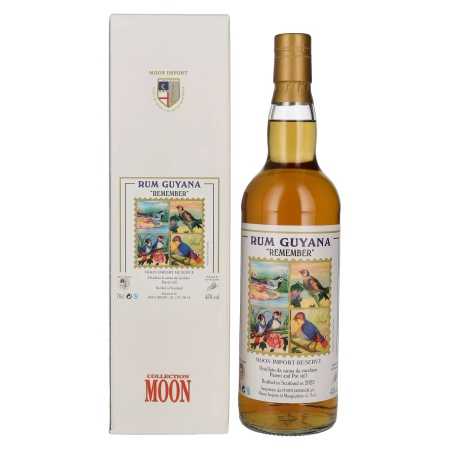 Moon Import Reserve REMEMBER Rum Guyana Patent and Pot Still 2022 45% Vol. 0,7l in Geschenkbox | Купажированный ром | 🌾 Whisky Ambassador | Online Shop