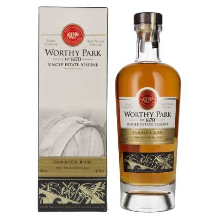 Worthy Park Single Estate Reserve Jamaica Rum 45% Vol. 0,7l in Geschenkbox | Maišytas romas | 🌾 Whisky Ambassador | Online Shop