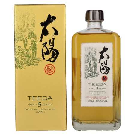 Teeda 5 Years Old Japanese Craft Rum 40% Vol. 0,7l in Geschenkbox | Gemengde rum | 🌾 Whisky Ambassador | Online Shop