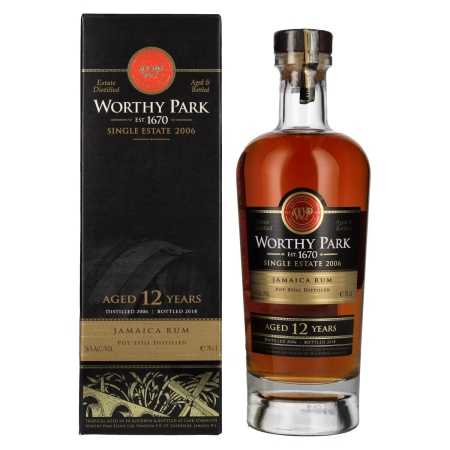 Worthy Park 12 Years Old Single Estate Jamaica Rum 2006 56% Vol. 0,7l in Geschenkbox | Keverék rum | 🌾 Whisky Ambassador | Online Shop