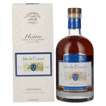 Saint Aubin Isle de France Cuvée Spéciale History Collection Rhum Royal 40% Vol. 0,7l in Geschenkbox | Rum misturado | 🌾 Whisky Ambassador | Online Shop