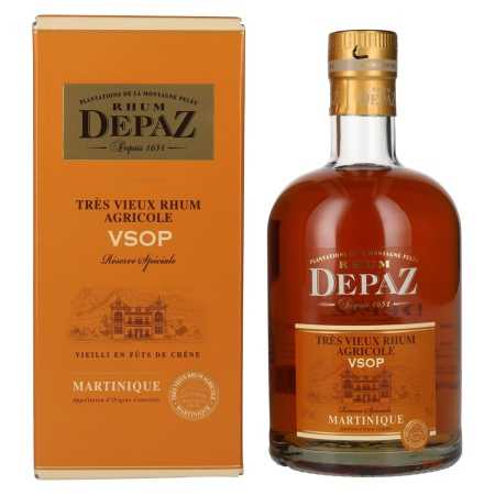 Depaz Rhum Très Agricole Vieux VSOP 45% Vol. 0,7l in Geschenkbox | Amestec de rom | 🌾 Whisky Ambassador | Online Shop