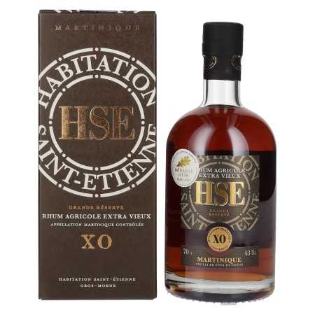 HSE Rhum Extra Vieux XO Grande Reserve 43% Vol. 0,7l in Geschenkbox | Gemengde rum | 🌾 Whisky Ambassador | Online Shop