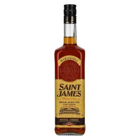 Saint James ROYAL AMBRÈ Rhum Agricole 40% Vol. 0,7l | Mešani rum | 🌾 Whisky Ambassador | Online Shop