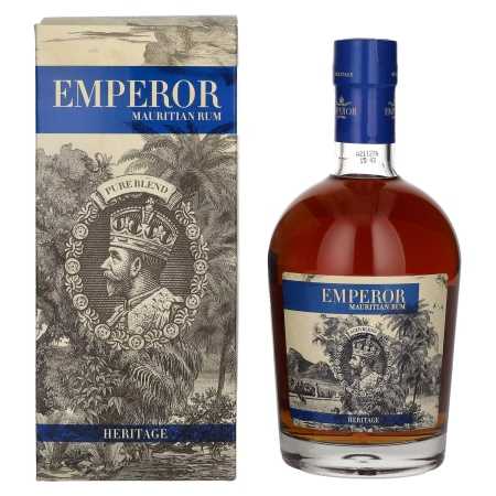 Emperor Mauritian Rum Heritage 40% Vol. 0,7l in Geschenkbox | Gemengde rum | 🌾 Whisky Ambassador | Online Shop