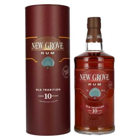 New Grove OLD TRADITION 10 Years Old Mauritius Island Rum 40% Vol. 0,7l in Geschenkbox | Купажированный ром | 🌾 Whisky Ambassador | Online Shop