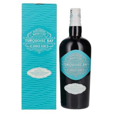 Turquoise Bay Amber Rum Reserve 40% Vol. 0,7l in Geschenkbox | Rhum blended | 🌾 Whisky Ambassador | Online Shop