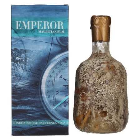 Emperor Mauritian Rum DEEP BLUE London Bridge Sauternes Finish 40% Vol. 0,7l in Geschenkbox | Segatud rumm | 🌾 Whisky Ambassador | Online Shop