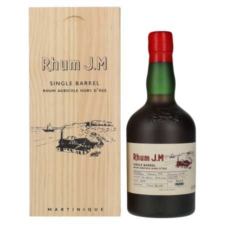 Rhum J.M Single Barrel Agricole Hors D'Âge 1999 43,6% Vol. 0,5l in Holzkiste | Blended Rum | 🌾 Whisky Ambassador | Online Shop