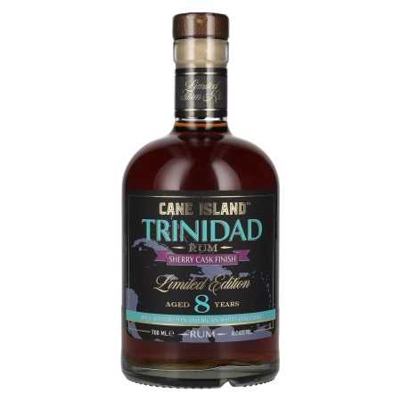 🌾Cane Island TRINIDAD 8 Years Old Rum Sherry Cask Finish Limited Edition 43% Vol. 0,7l | Whisky Ambassador