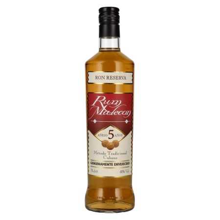 Rum Malecon Añejo 5 Años Ron Reserva 40% Vol. 0,7l | Směsný rum | 🌾 Whisky Ambassador | Online Shop