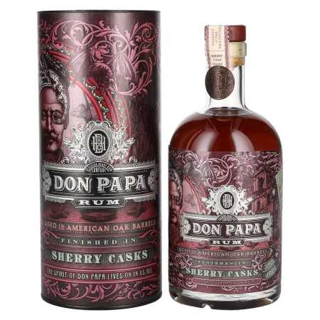 Don Papa Rum Sherry Casks 45% Vol. 0,7l in Geschenkbox | Maišytas romas | 🌾 Whisky Ambassador | Online Shop