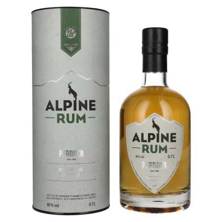 Pfanner Alpine Rum 40% Vol. 0,7l in Geschenkbox | Mešani rum | 🌾 Whisky Ambassador | Online Shop