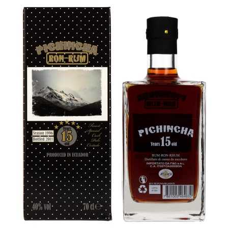 Pichincha Rum 15 Years Finest Special Cask Palo Cortado 40% Vol. 0,7l in Geschenkbox