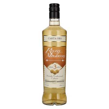 Rum Malecon Añejo 3 Años Carta Oro 40% Vol. 0,7l | Купажированный ром | 🌾 Whisky Ambassador | Online Shop