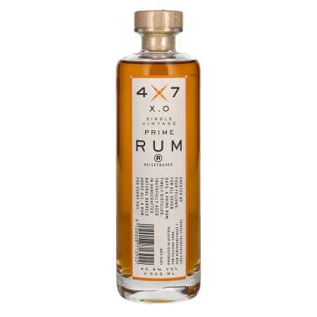 4X7 X.O Single Vintage Prime Rum 40,5% Vol. 0,5l