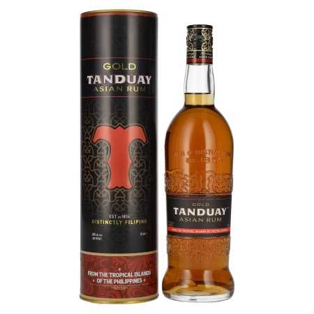 Tanduay Asian Rum Gold 40% Vol. 0,7l in Tinbox | Αναμεμειγμένο ρούμι | 🌾 Whisky Ambassador | Online Shop