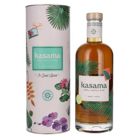 Kasama 7 Years Old Small Batch Rum 40% Vol. 0,7l in Geschenkbox | Gemengde rum | 🌾 Whisky Ambassador | Online Shop